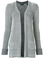 Atm Anthony Thomas Melillo Long Cardigan, Women's, Size: Xs, White, Modal/cotton/nylon/wool