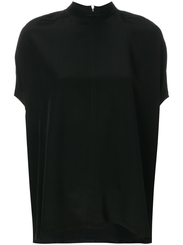 Rick Owens Classic Chic Blouse - Black