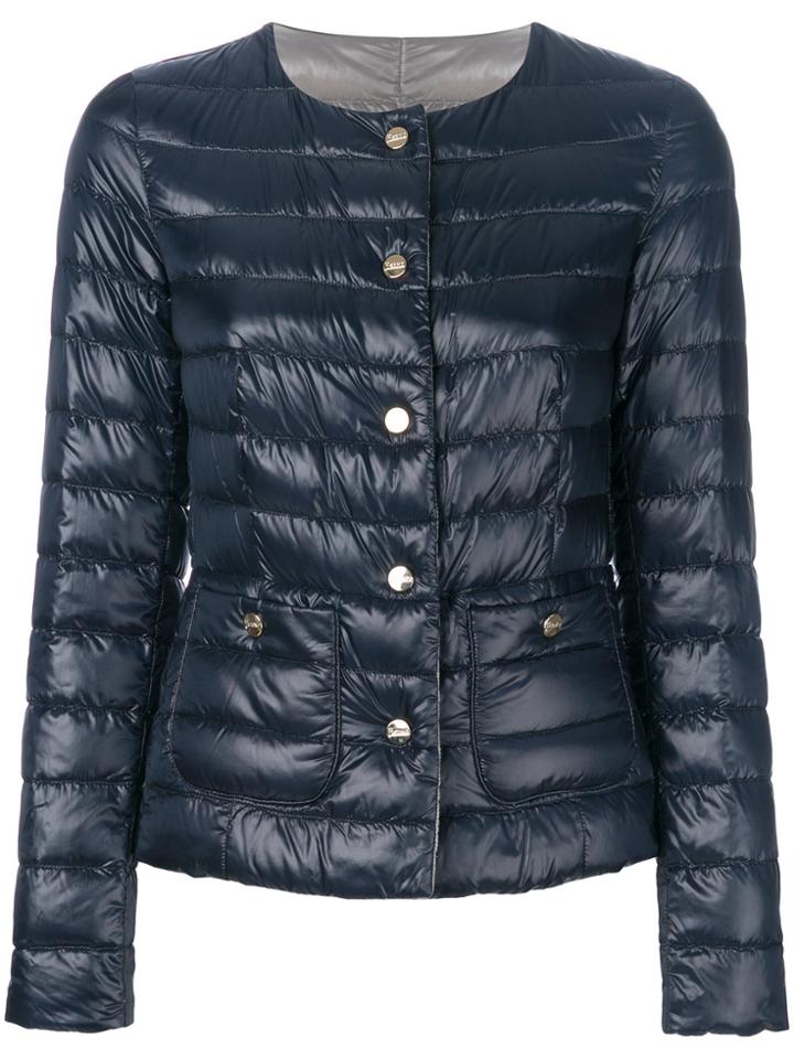 Herno Lightweight Padded Jacket - Blue