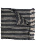 Issey Miyake Fringed Scarf - Neutrals