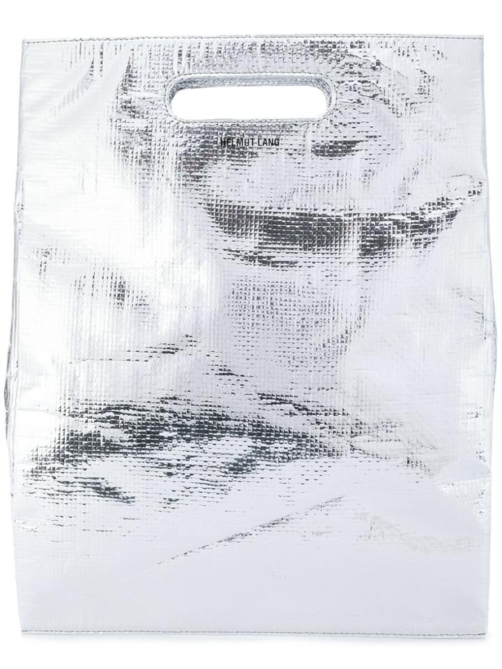 Helmut Lang Freezer Bag - Metallic