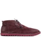 Marsèll Lace-up Booties - Red
