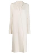 Iris Von Arnim Long Cardi-coat - Neutrals