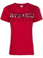 Kenzo Logo Print T-shirt - Red