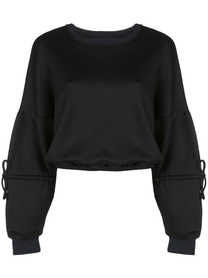 Koral Trivia Valo Cropped Sweatshirt - Black