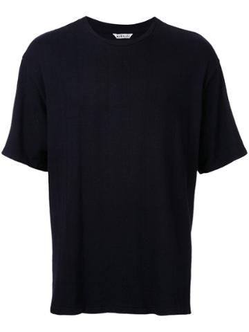 Auralee - Loose-fit T-shirt - Men - Silk - 5, Black, Silk