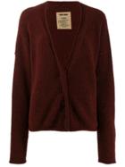 Uma Wang Dropped Shoulder Cardigan - Red