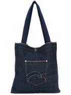 Société Anonyme Denim Selvage Pocket Tote - Blue