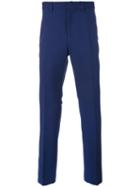 Stella Mccartney - Tailored Trousers - Men - Cotton/viscose - 50, Blue, Cotton/viscose