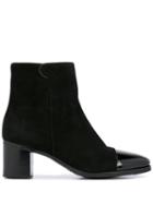 Gravati Zipped Ankle Boots - Black