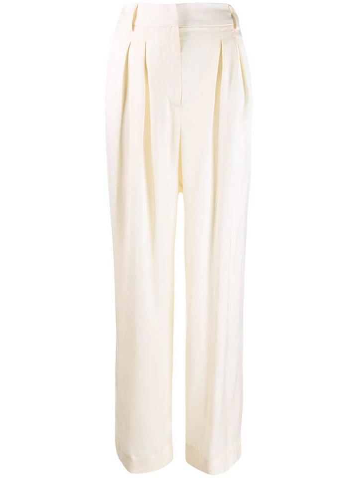 Mara Hoffman Pleated Waist Trousers - Neutrals