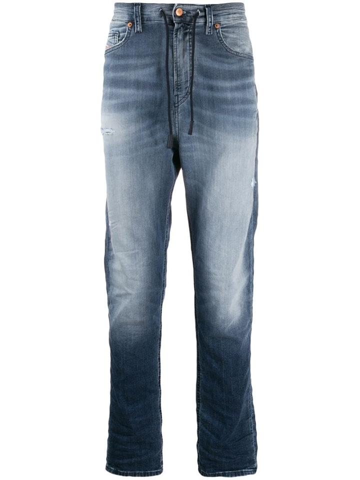 Diesel D-vider Joggjeans 069ip Jeans - Blue
