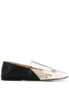 Sergio Rossi Sr1 Colour-block Loafers - White
