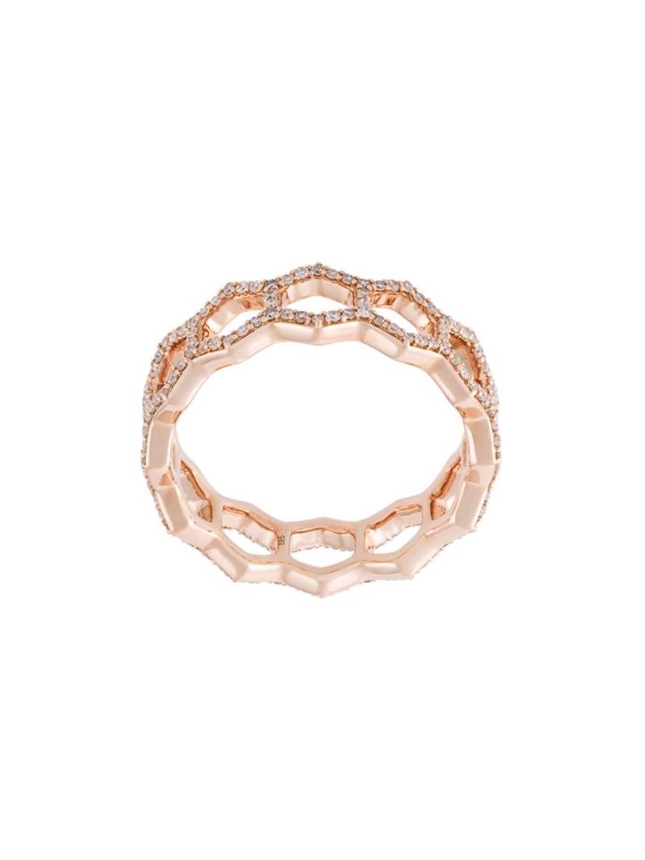 Astley Clarke 'honeycomb' Diamond Band Ring
