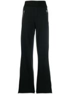 Thom Krom Wide-leg Flared Trousers - Black