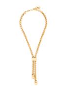 Monet Vintage 1980s Vintage Monet Drop Necklace - Metallic