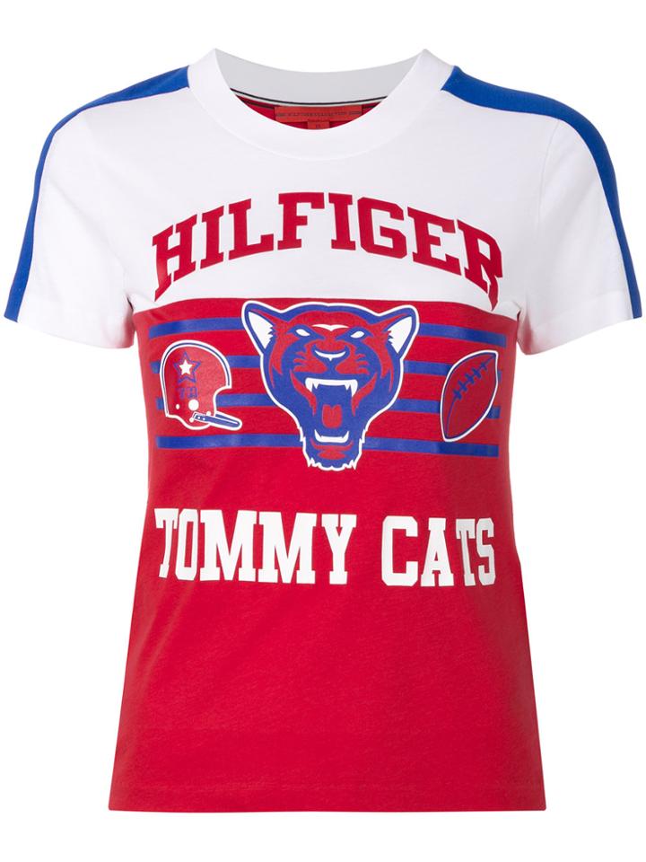 Hilfiger Collection Tommy Cats T-shirt - Red