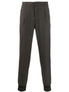 Paul Smith Check Pattern Trousers - Red