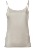 Astraet - Plain Cami Top - Women - Lyocell - One Size, Women's, Nude/neutrals, Lyocell