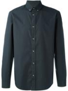 Maison Margiela Classic Button Down Shirt, Men's, Size: 38, Grey, Cotton