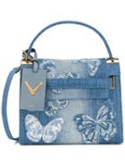 Valentino Valentino Garavani My Rockstud Tote, Women's, Blue, Cotton