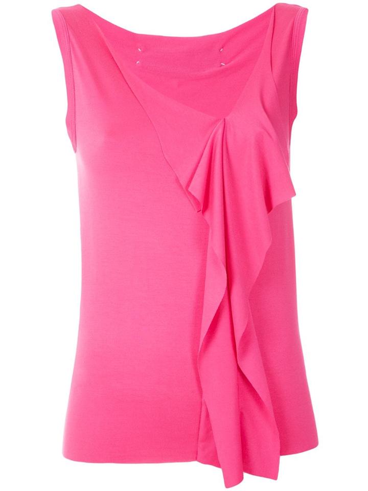 Gloria Coelho Ruffle Sleeves Blouse - Pink