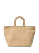Building Block Stencil Duffle Tote Bag - Neutrals