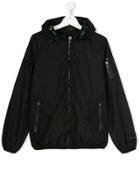 Diadora Junior Hooded Jacket - Black