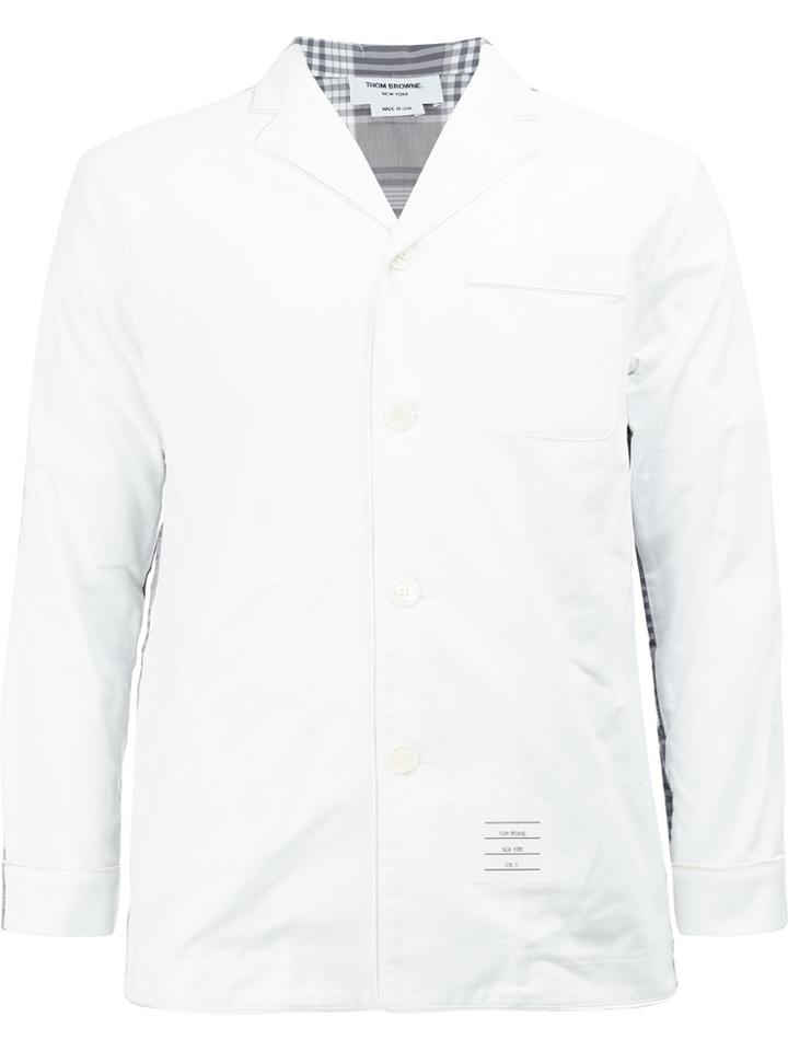 Thom Browne Contrast Back Shirt - White