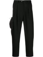 Ader Error Side-pocket Tapered Trousers - Black