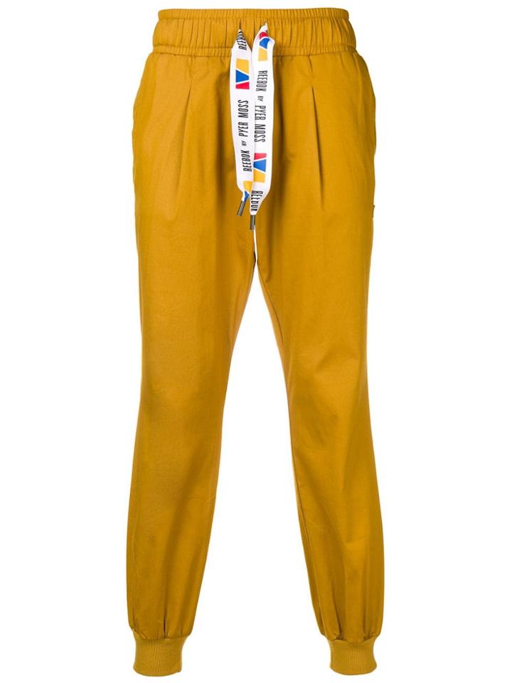 Reebok By Pyer Moss High Waisted Track Pants - Yellow