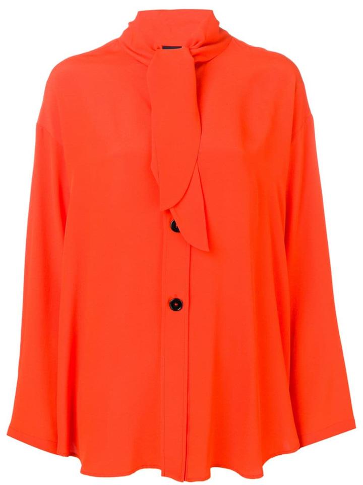 Fay Bow-tie Shirt - Red