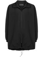 Yuiki Shimoji Cat Motif Windbreaker - Black