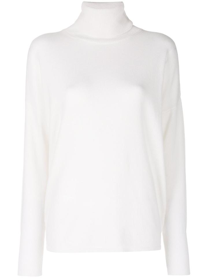 Incentive! Cashmere Turtleneck Jumper - White