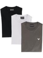 Emporio Armani 3 Pack T-shirt Set - Grey