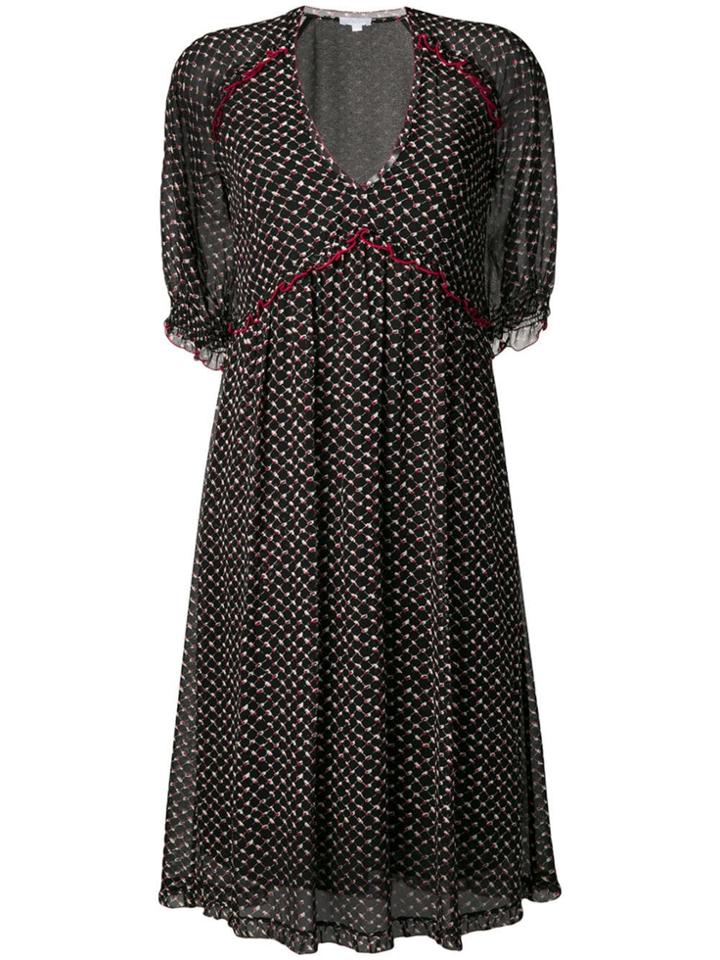 Lala Berlin Leona Diamond Pattern Dress - Black