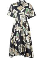 Olympia Le-tan 'kawabata Araki' Day Dress - Black
