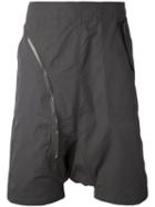 Rick Owens Drkshdw - Aircut Pod Shorts - Men - Cotton/polyamide - S, Grey, Cotton/polyamide
