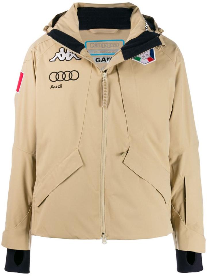 Kappa Audi Hooded Jacket - Neutrals