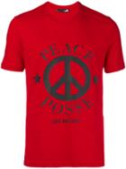 Love Moschino Logo Patch T-shirt - Red