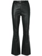 Helmut Lang Slim Cropped Trousers - Black