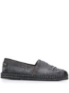 Philipp Plein Skull Espadrilles - Grey