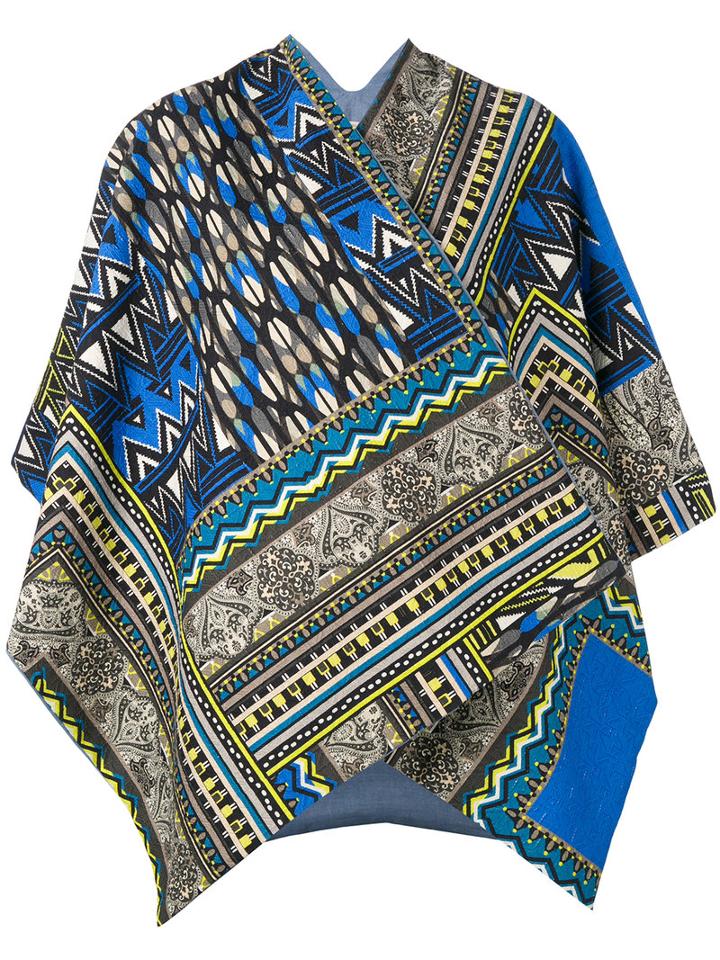 Ermanno Gallamini - Printed Jacket - Women - Silk/cotton - One Size, Silk/cotton