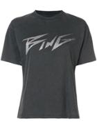 Anine Bing Logo Patch T-shirt - Black