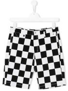 Tommy Hilfiger Junior Teen Racer Denim Shorts - Black