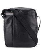 Shoulder Bag - Men - Leather/polyester - One Size, Black, Leather/polyester, Borbonese