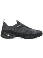 Prada Knitted Slip-on Sneakers - Black