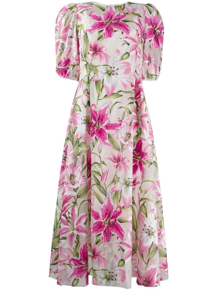 Dolce & Gabbana Lily Tea Dress - Pink