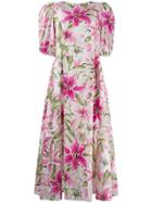 Dolce & Gabbana Lily Tea Dress - Pink