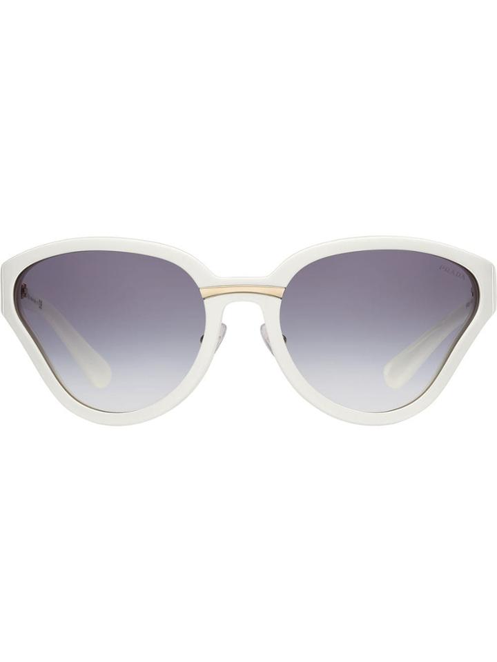 Prada Prada Maquillage Sunglasses - White